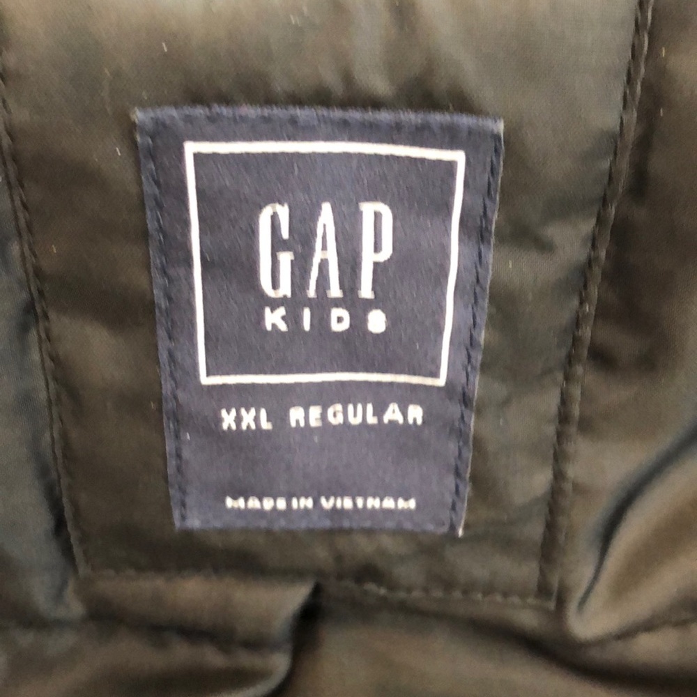 GapKids Girls’ Coat Black Faux Suede & Fur 14/16 - Picture 6 of 7
